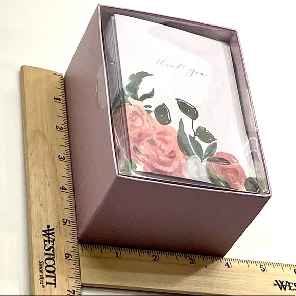 George Stanley Mara-Mi 51531 Blank Thank You Cards/Envelopes 50 Count NWT 3.5x5” - Picture 7 of 13